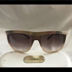 Chloe Sunglasses - Gold / Brown circa approx 2011